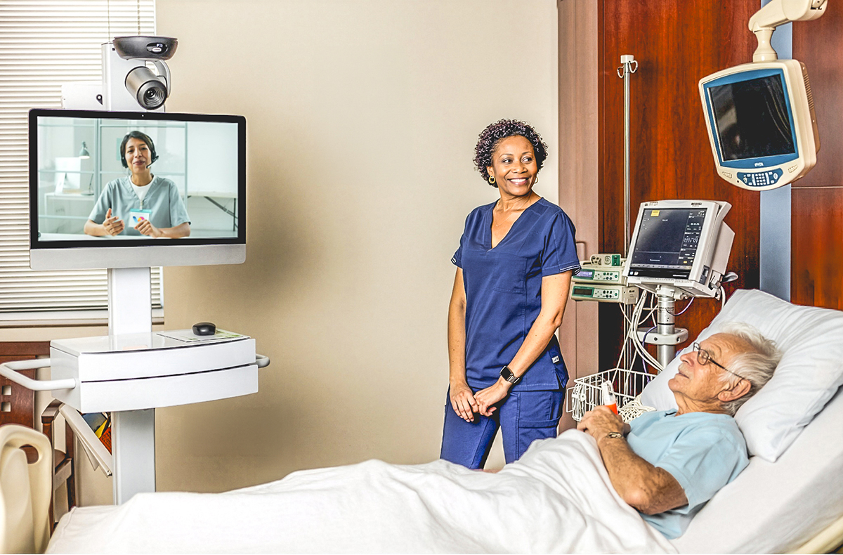 Virtual Nursing supporting bedside care teams in modern healthcare