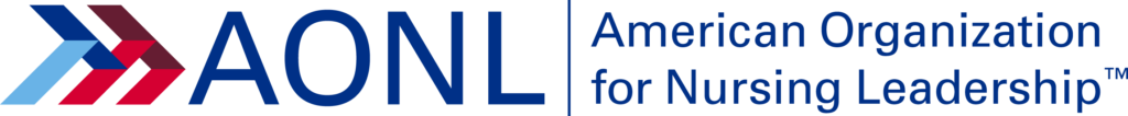 American Organization for Nursing Leadership (AONL) logo representing professional nursing leadership and healthcare management.