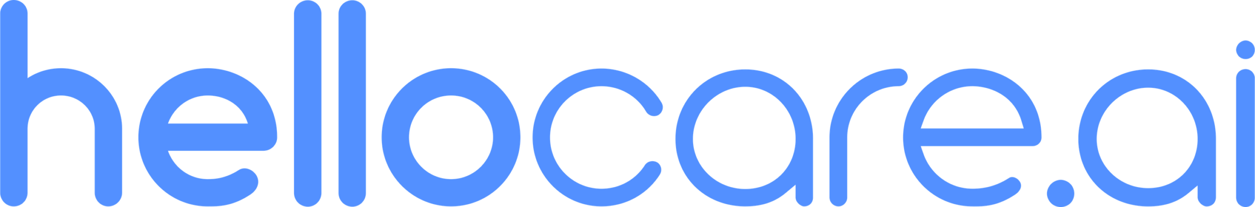 hellocare.ai logo representing AI-enabled virtual healthcare and patient care technology solutions.