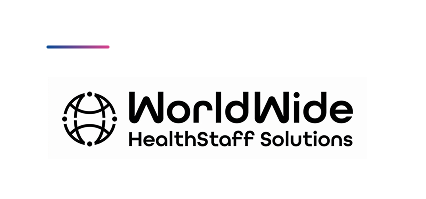 Worldwide HealthStaff Solutions logo representing an international healthcare recruitment and staffing organization.