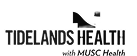 Tidelands Health and MUSC Health affiliated healthcare system logo featured among VirtuAlly's hospital partners.