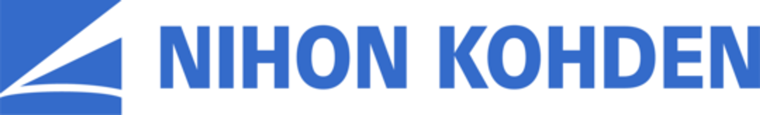 Nihon Kohden logo representing medical monitoring equipment and clinical healthcare technology.